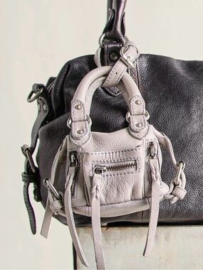 We The Free Micro Mini Emerson in Dove Grey RARE NWT 🔥 2 Left!